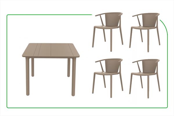 muebles hosteleria sillas y mesas COLECCION MAX STEELY